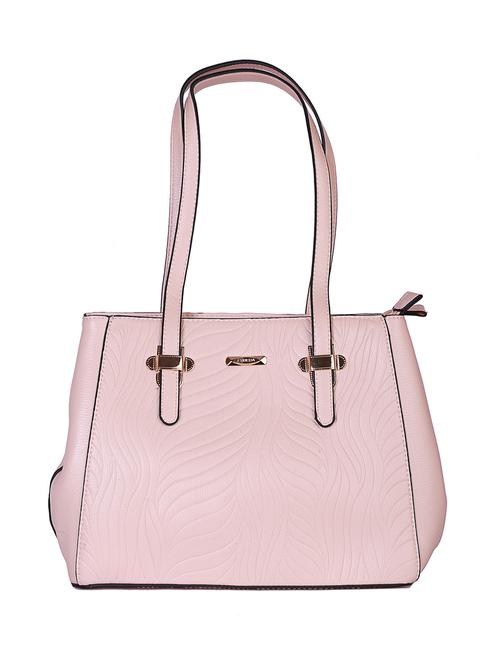 pink color, leatherette hand bag - 11359223 - Very Small Image - 1
