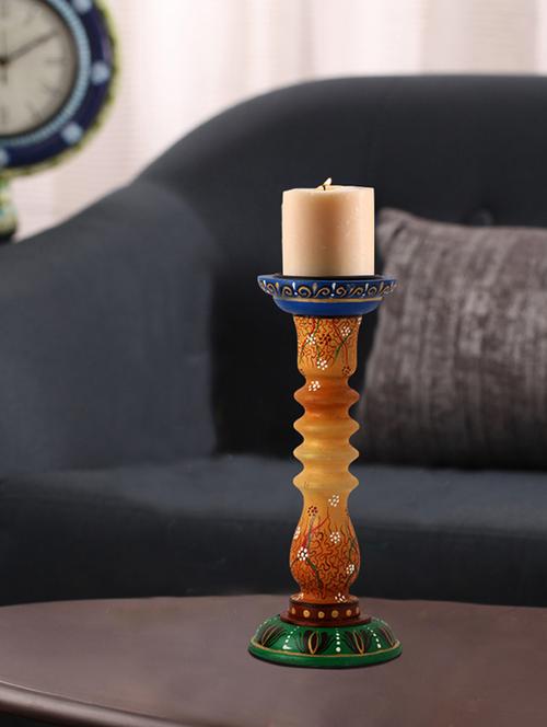 Rang Rage Hand-painted Candle Holder - 11360169 - Very Small Image - 1