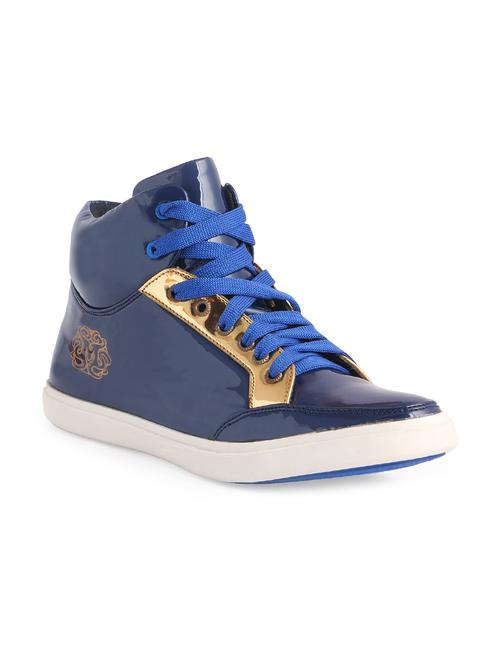 blue leatherette sport shoe - 11360294 - Very Small Image - 1