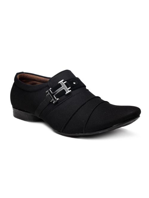 black Canvas slip on shoe - 11360408 - Very Small Image - 1
