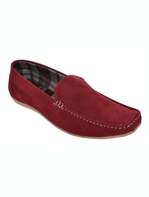 red suede loafer - 11361329 - Very Small Image - 1