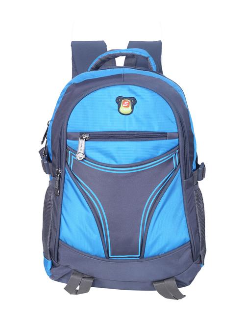 blue polyester backpack - 11361676 - Very Small Image - 1