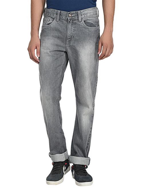 newport slim fit men grey jeans - 11368864 - Very Small Image - 1
