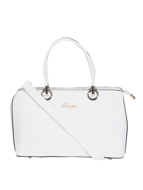 white faux leather handbag - 11369653 - Very Small Image - 1