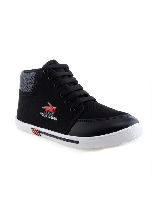 black leather sneakers - 11373783 - Very Small Image - 1