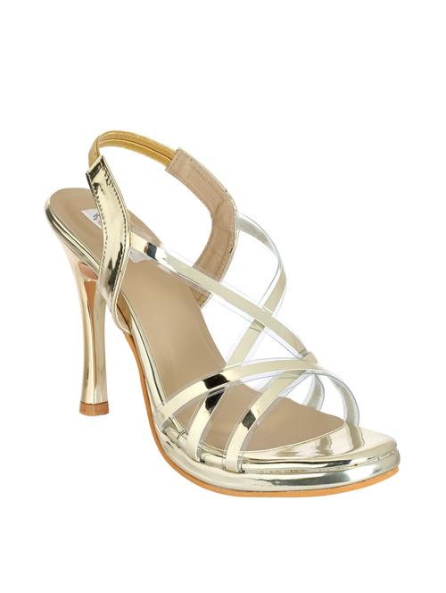 silver leatherette stilettos - 11374134 - Very Small Image - 1