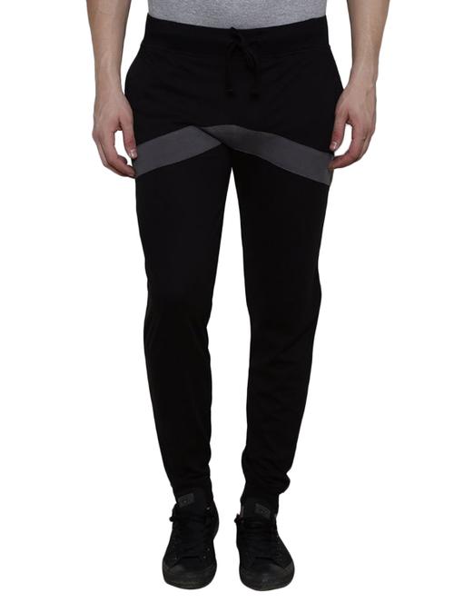 black cotton slim fit jogger - 11379658 - Very Small Image - 1