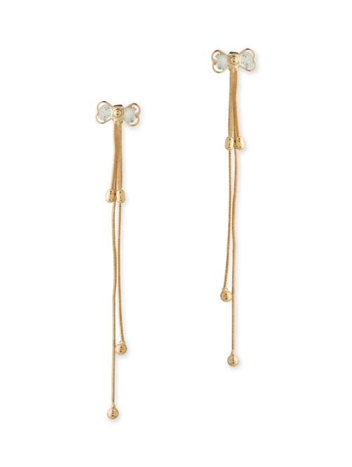gold brass studs earring - 11381508 - Very Small Image - 1