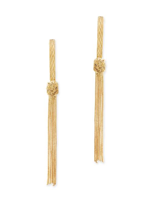 gold brass studs earring - 11381594 - Very Small Image - 1