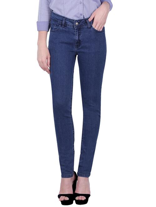 blue color, cotton jeans - 11387692 - Very Small Image - 1