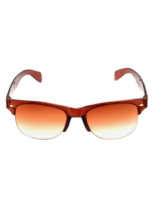 brown polycarbonate wayfarer men sunglass - 11388281 - Very Small Image - 1