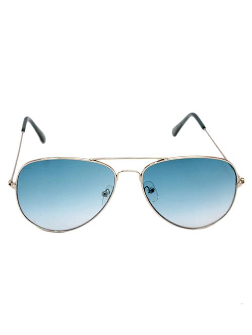 blue metal aviator men sunglass - 11388295 - Very Small Image - 1