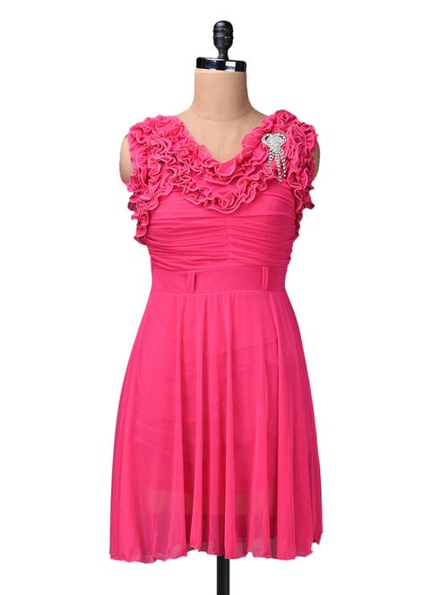 net sleeveless dress - 1138836 - Very Small Image - 1