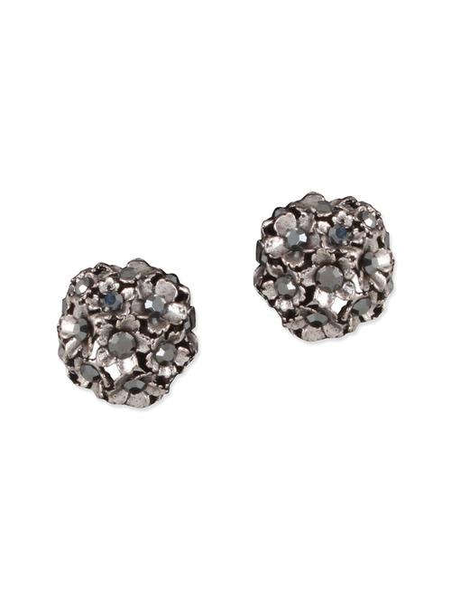 silver brass studs earring - 11388715 - Very Small Image - 1