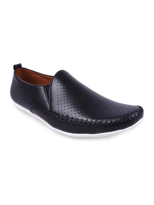 black tpr slip on loafers - 11389987 - Very Small Image - 1