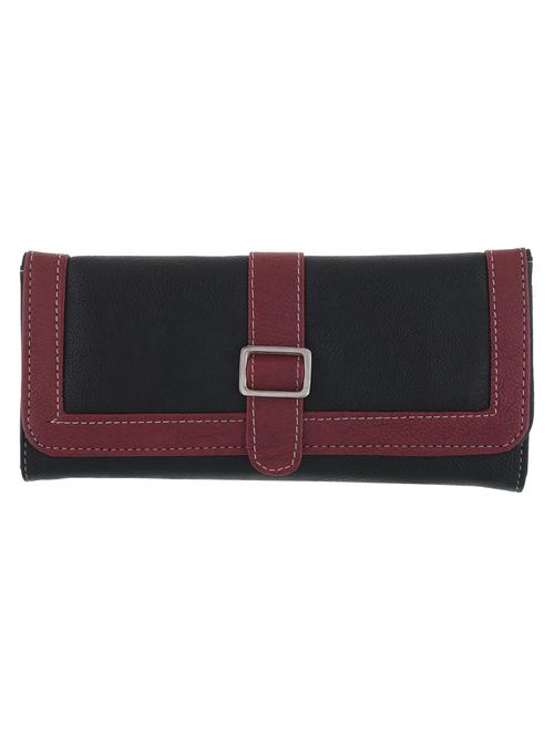 black leatherette (pu) clutch - 11393070 - Very Small Image - 1