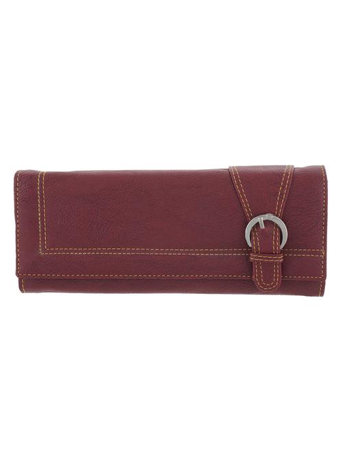 red leatherette (pu) clutch - 11393081 - Very Small Image - 1