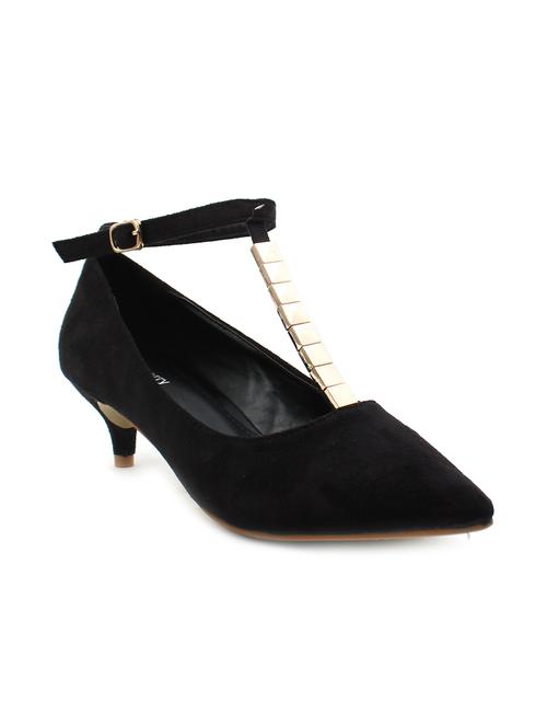 black suede ankle strap sandal - 11395985 - Very Small Image - 1