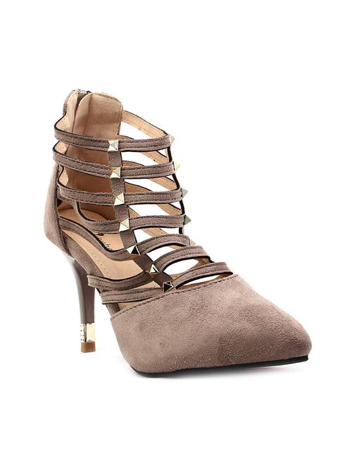 brown suede sandal - 11396025 - Very Small Image - 1
