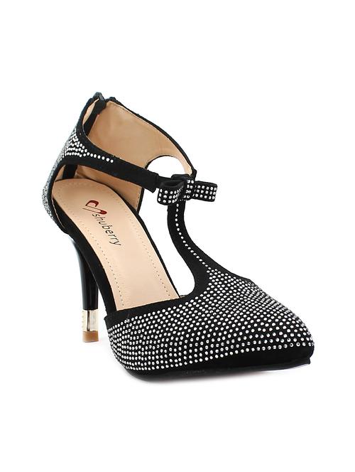 black suede closed back sandal - 11396026 - Very Small Image - 1