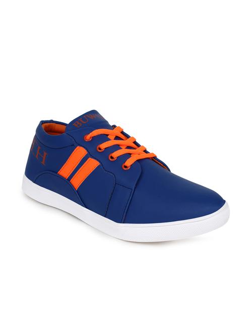 blue leatherette sneaker - 11404971 - Very Small Image - 1