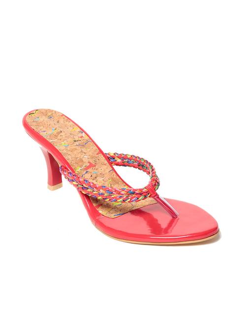 red suede sandals - 11411047 - Very Small Image - 1