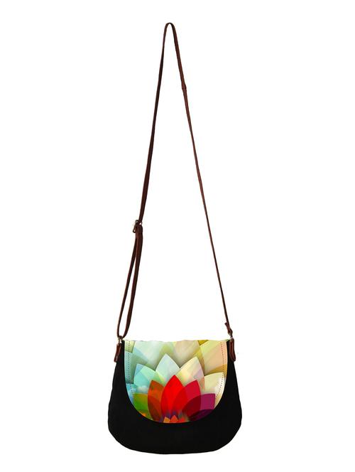 black canvas sling bag - 11412939 - Very Small Image - 1