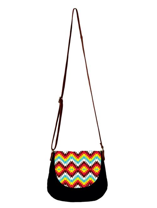 black canvas sling bag - 11412951 - Very Small Image - 1