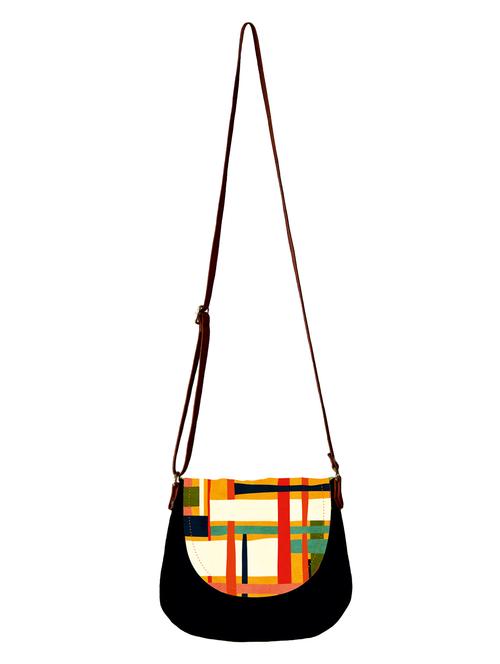 black canvas sling bag - 11412985 - Very Small Image - 1