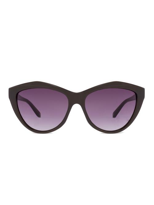 grey plastic cat eyes sunglass - 11416026 - Very Small Image - 1