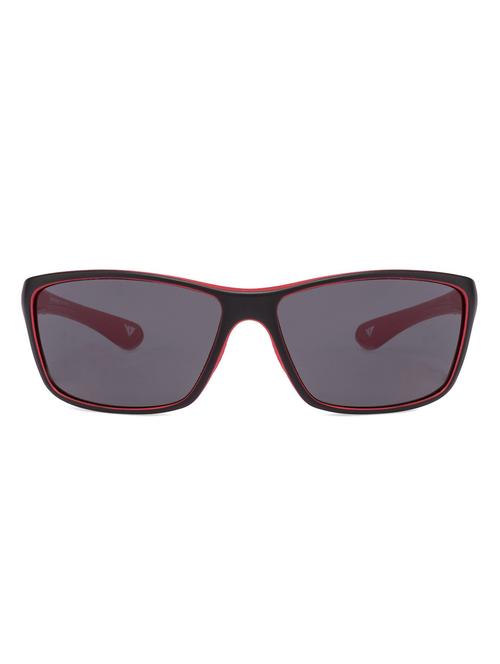 grey polycarbonate rectangle men sunglass - 11416047 - Very Small Image - 1
