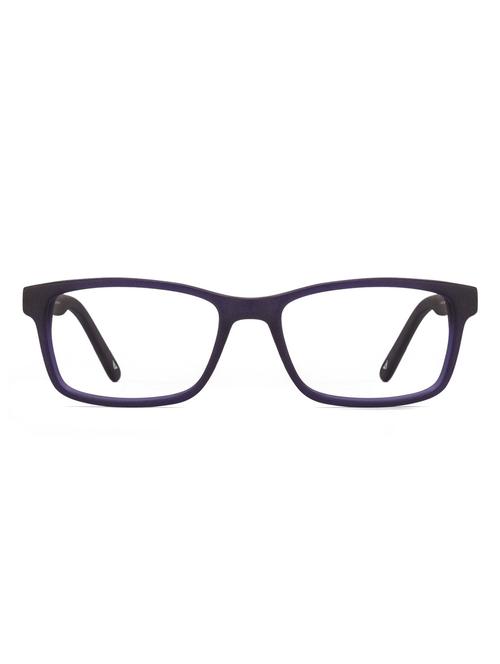 white polycarbonate rectangle men spectacle frame - 11416181 - Very Small Image - 1