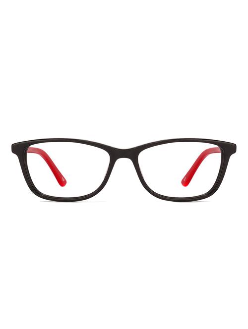white polycarbonate round men spectacle frame - 11416197 - Very Small Image - 1