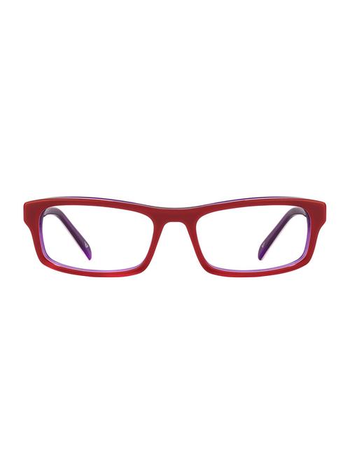 white polycarbonate rectangle men spectacle frame - 11416207 - Very Small Image - 1
