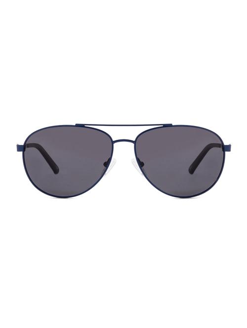 blue metal aviator men sunglass - 11416330 - Very Small Image - 1