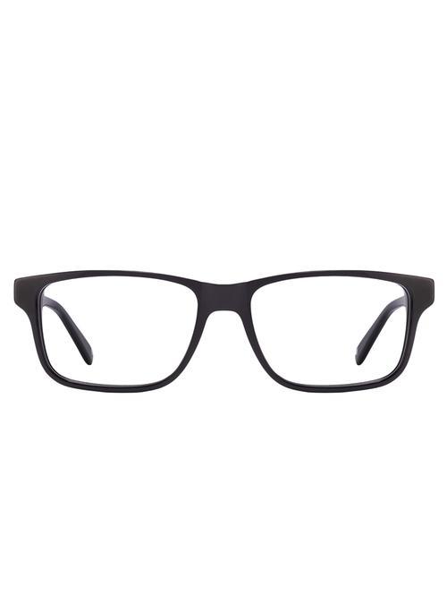 black polycarbonate rectangle men spectacle frame - 11416369 - Very Small Image - 1