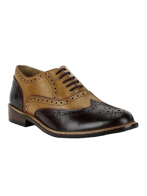 brown leather brouges - 11418777 - Very Small Image - 1