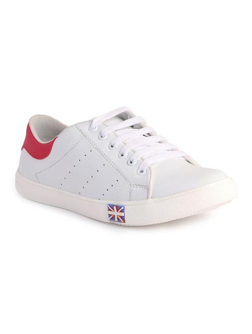 white leatherette sneaker - 11419838 - Very Small Image - 1