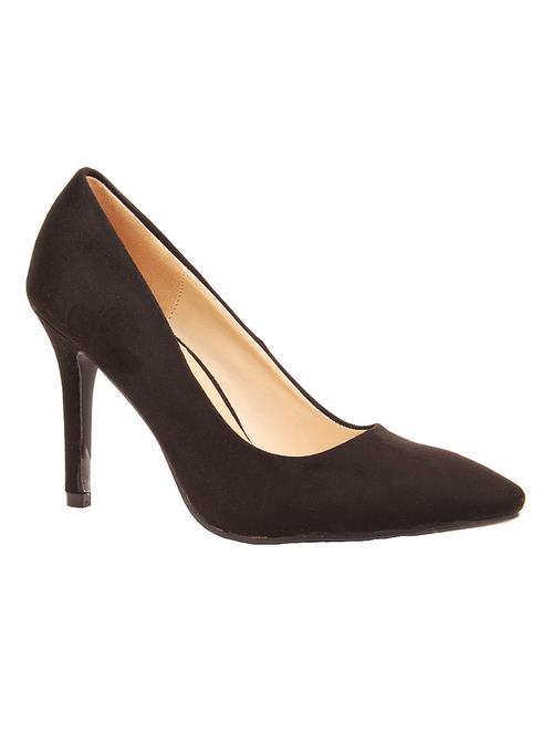 black suede slip on pumps - 11422941 - Very Small Image - 1