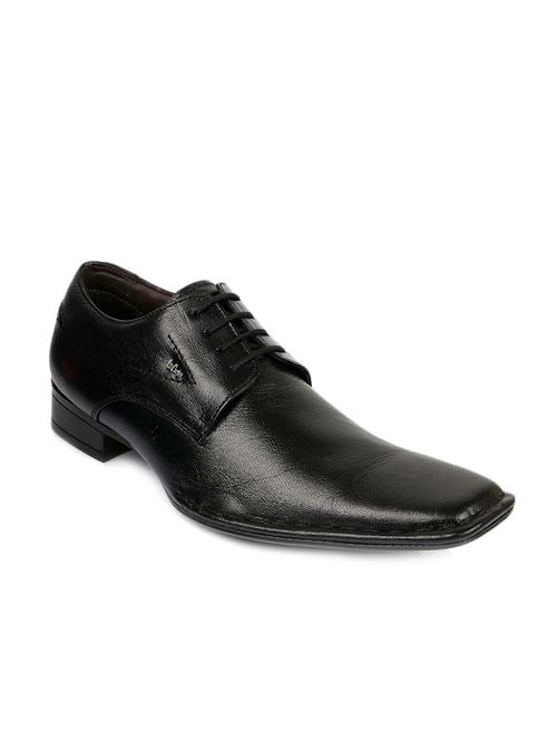 black formal leather derby - 11429623 - Very Small Image - 1