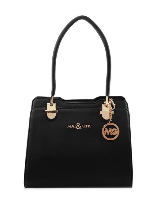 black leatherette handbag - 11436350 - Very Small Image - 1