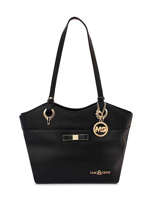 black leatherette handbag - 11436352 - Very Small Image - 1
