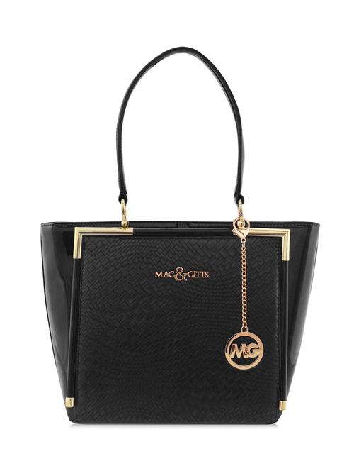 black leatherette handbag - 11436366 - Very Small Image - 1