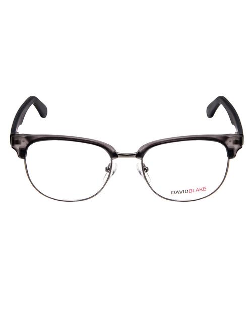 david blake transparent grey round full rim eyeframe - 11439441 - Very Small Image - 1