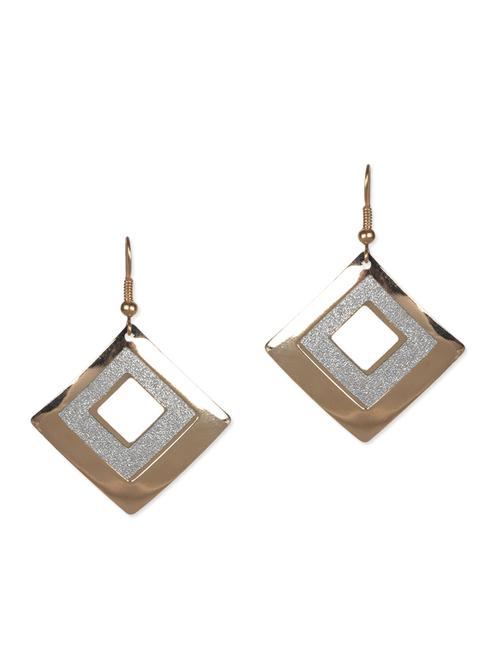 glittery square earrings - 1144045 - Very Small Image - 1