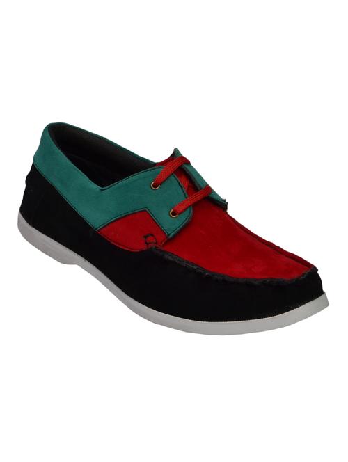 multi colored suede slip on moccasins - 11443666 - Very Small Image - 1