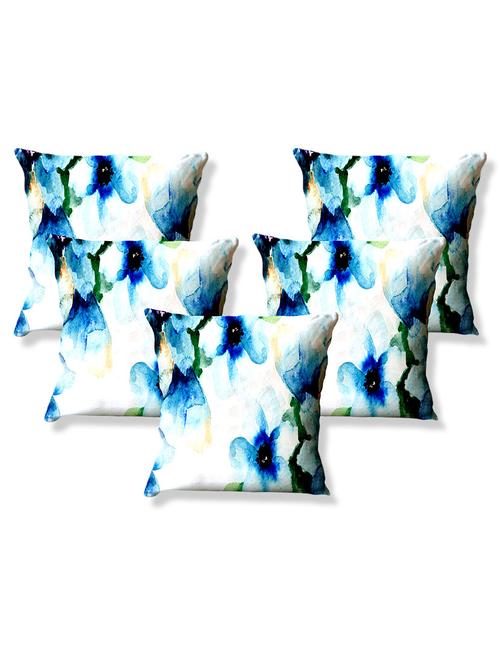 la verve digital printed canvas floral cushion cover - 11444311 - Very Small Image - 1