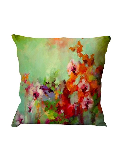 la verve digital printed canvas floral cushion cover - 11444441 - Very Small Image - 1