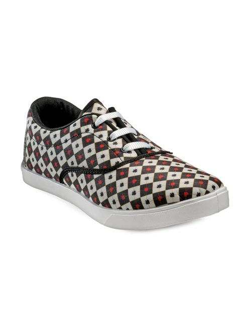 multi colored lace up printed sneakers - 11454245 - Very Small Image - 1