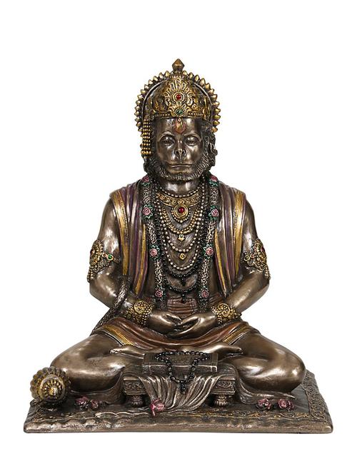 lord hanuman idol statue of bronze - 11455062 - Very Small Image - 1